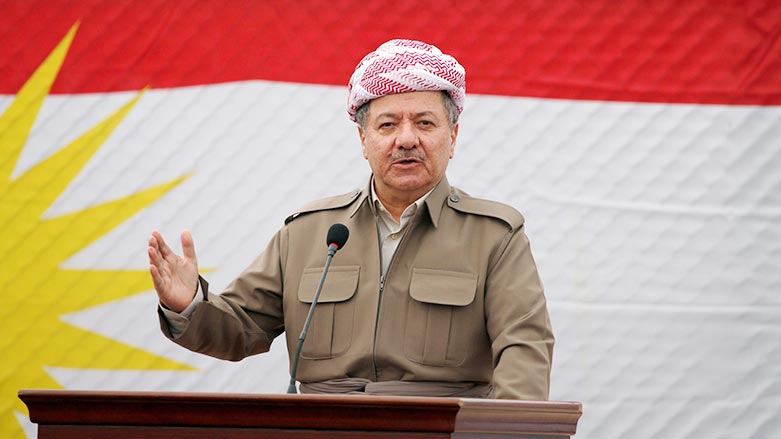 بارزانی: کردستان از راه‌حل آشتی‌جویانە حل مشکلات حمایت می‌کند